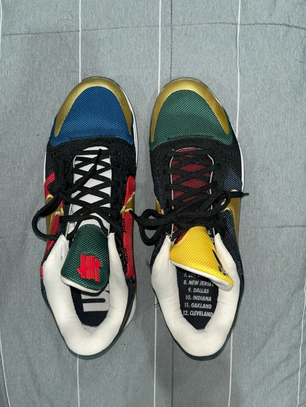Nike x Undefeated Kobe 5 Protro 'What If Multi'